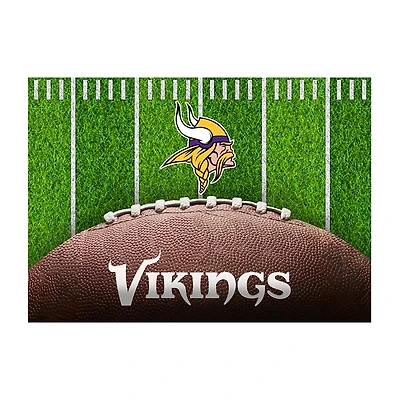 Minnesota Vikings Field Washable Area Rug, 5x7
