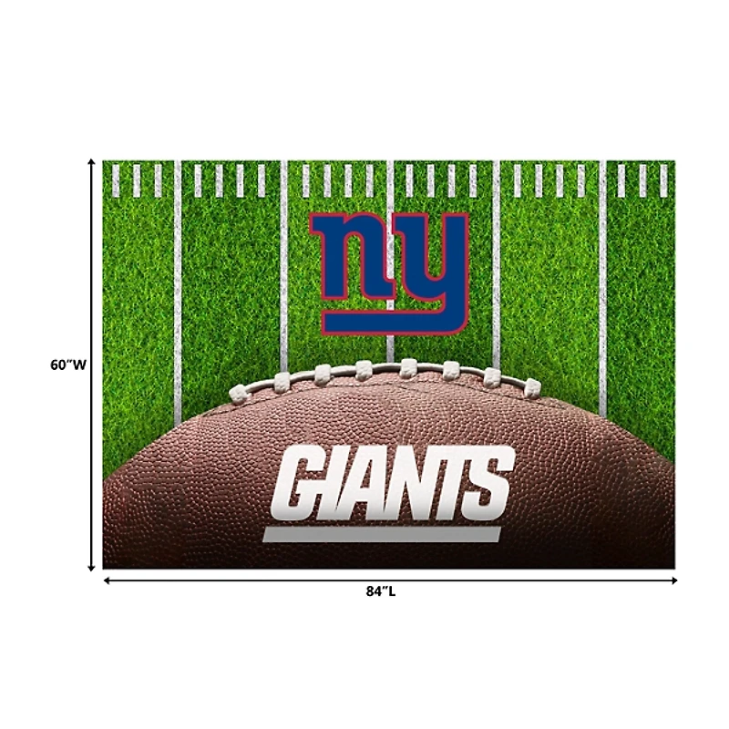 New York Giants Field Washable Area Rug, 5x7