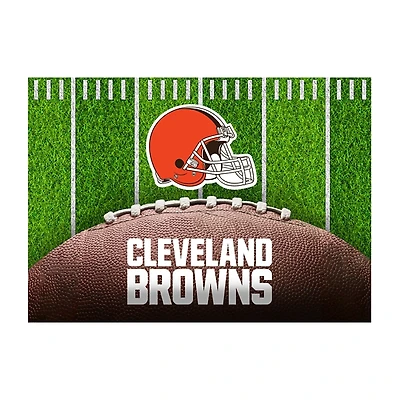 Cleveland Browns Field Washable Area Rug, 5x7
