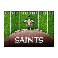 New Orleans Saints Field Washable Area Rug, 5x7