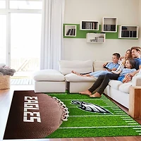 Philadelphia Eagles Field Washable Area Rug, 5x7