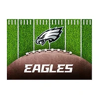 Philadelphia Eagles Field Washable Area Rug, 5x7