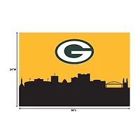 Hometown Green Bay Packers Washable Rug, 2x3