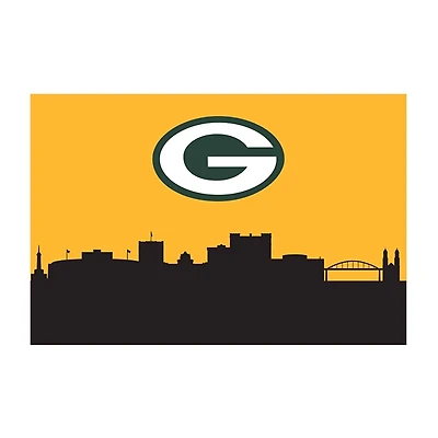 Hometown Green Bay Packers Washable Rug, 2x3