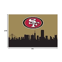 Hometown San Fransisco 49ers Washable Rug, 2x3