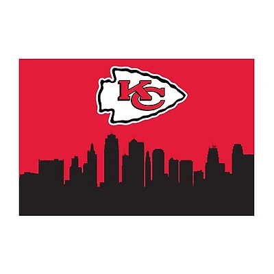 Hometown Kansas City Chiefs Washable Rug, 2x3