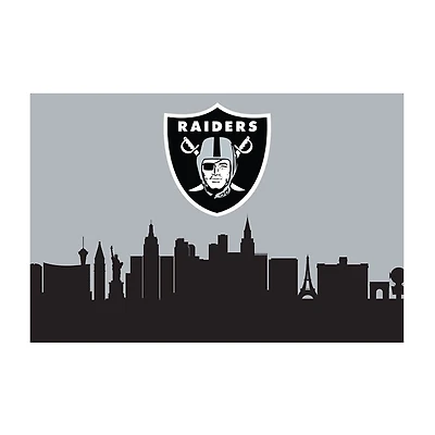 Hometown Las Vegas Raiders Washable Rug, 2x3