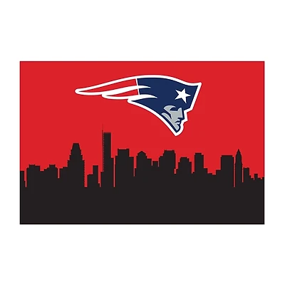 Hometown New England Patriots Washable Rug, 2x3