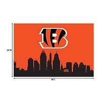 Hometown Cincinnati Bengals Washable Rug, 2x3