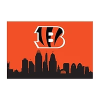 Hometown Cincinnati Bengals Washable Rug, 2x3