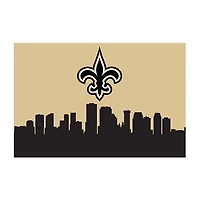 Hometown New Orleans Saints Washable Rug, 2x3