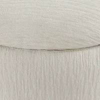 Snow White Upholstered Lyra Storage Ottoman