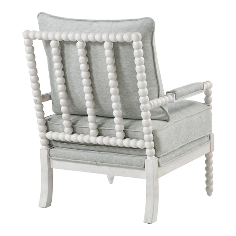 Gray Kaylee Spindle Frame Accent Chair