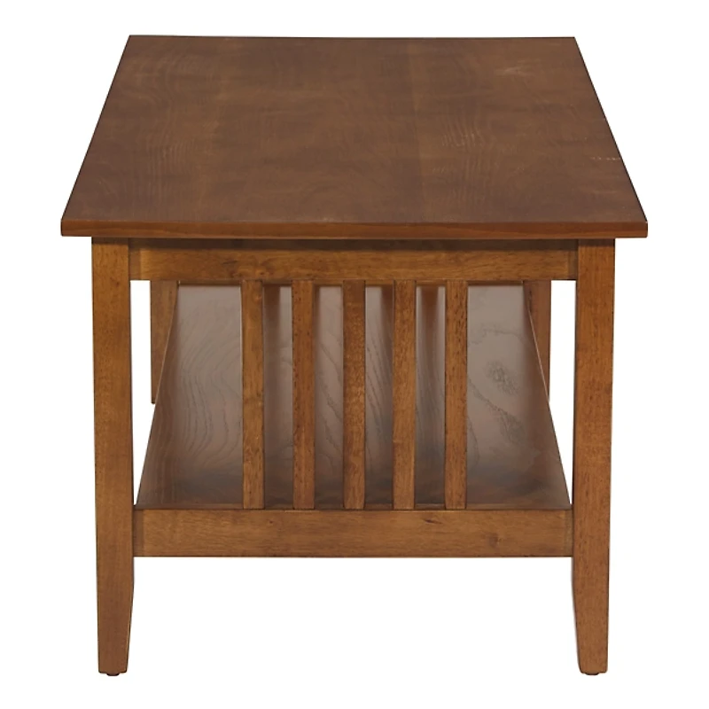 Ash Brown Wood Sierra Coffee Table