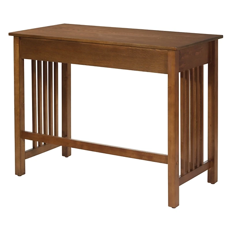 Ash Brown Wood Sierra Writing Desk