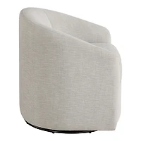 Neutral Upholstered Bella Swivel Chair