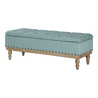 Tufted Traditional Landen Storage Bench