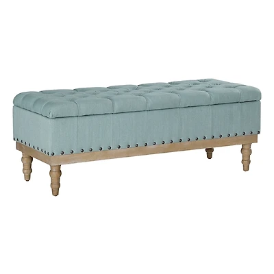 Tufted Traditional Landen Storage Bench