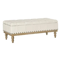 Tufted Traditional Landen Storage Bench