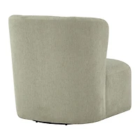 Fog Green Upholstered Lucy Swivel Chair