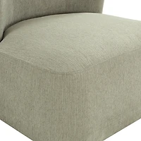 Fog Green Upholstered Lucy Swivel Chair