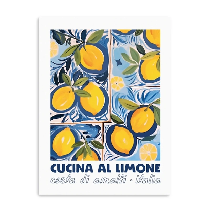 Cucina Al Limone Canvas Art Print, 24x32