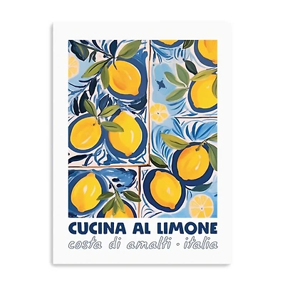 Cucina Al Limone Canvas Art Print, 24x32