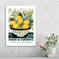Limone Di Sorrento Canvas Art Print