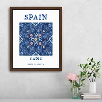Spain Breezes Framed Canvas Art Print, 18x22