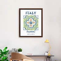 Italy Breezes Framed Canvas Art Print, 26x32