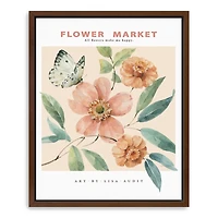 Floral Market Framed Canvas Art Print, 18x22