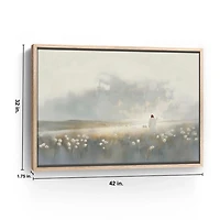 Gently Calling Framed Canvas Art Print, 32x42