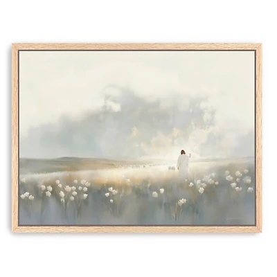 Gently Calling Framed Canvas Art Print, 32x42