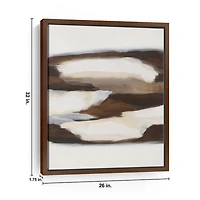 Thistledown Framed Canvas Art Print