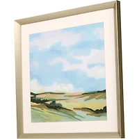 Golden Meadow II Framed Art Print