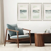 Moss Coastline Framed Art Prints, Set of 2