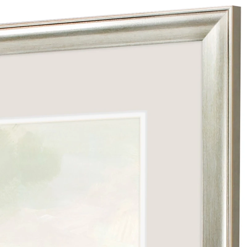 Moss Coastline Framed Art Prints, Set of 2