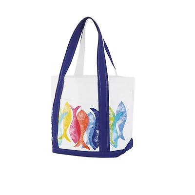 Multicolor Fiesta Fish Tote Bag