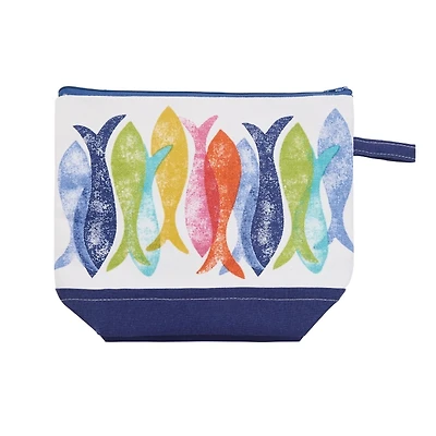 Multicolor Fiesta Fish Pouch