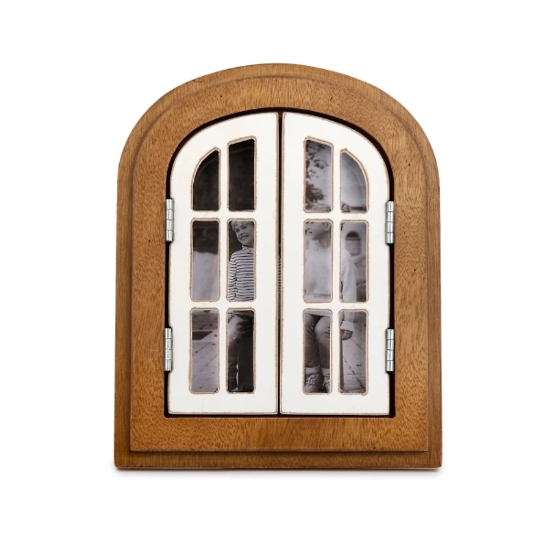 Arched Shutter Picture Frame