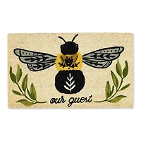 Bee Our Guest Coconut Coir Doormat