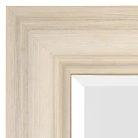 Maggie Whitewashed Profile Wall Mirror