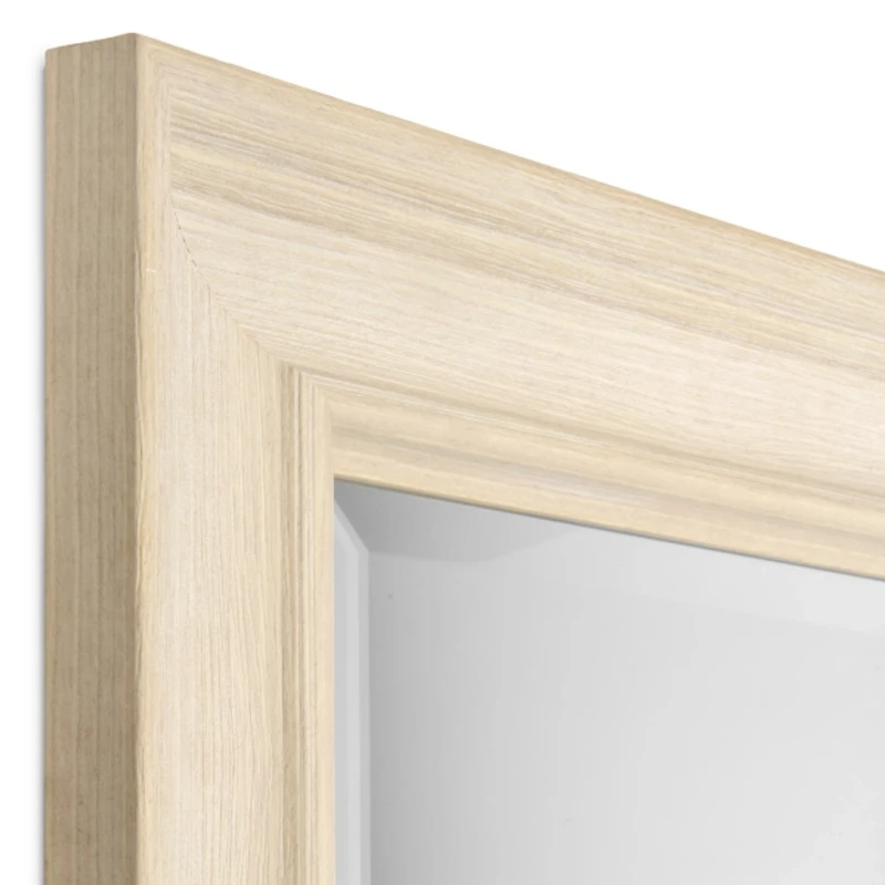 Maggie Whitewashed Profile Wall Mirror