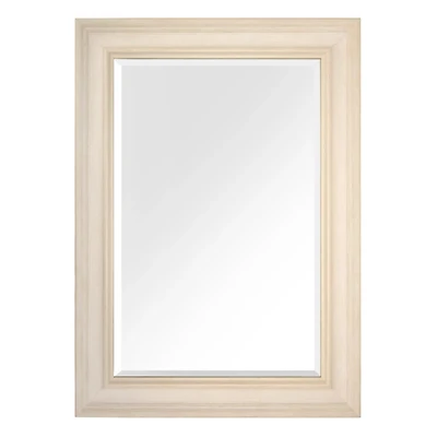 Maggie Whitewashed Profile Wall Mirror