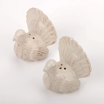 Turkey Shaped Salt and Pepper Shaker Set