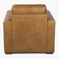 Brooks Pebble Faux Leather Brooks Armchair