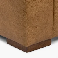 Brooks Pebble Faux Leather Brooks Armchair