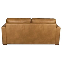 Brooks Pebble Faux Leather Sofa
