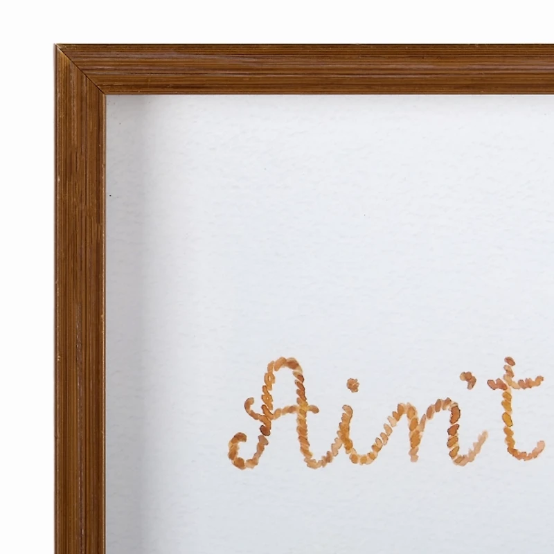 Ain't My First Rodeo Wall Plaque