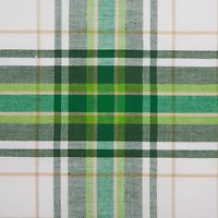 Green and Yellow Plaid Napkins, Set of 6